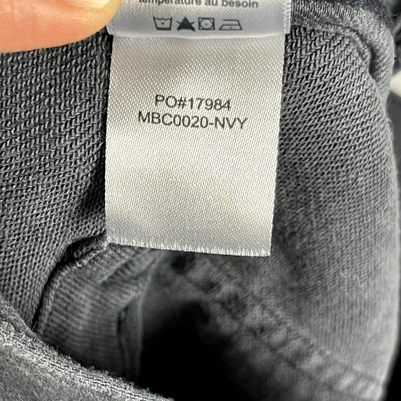 Faherty Stretch Terry 5 Pocket Pants Mens 34x31 Navy Gray Soft Rugged Stretch - Picture 14 of 15